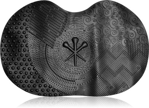 Luvia Cosmetics Mat cleaning mat for brushes black color
