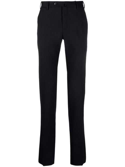 Straight-leg tailored trousers - Blue
