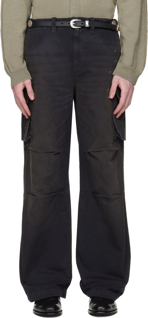 Black Mount Cargo Pants