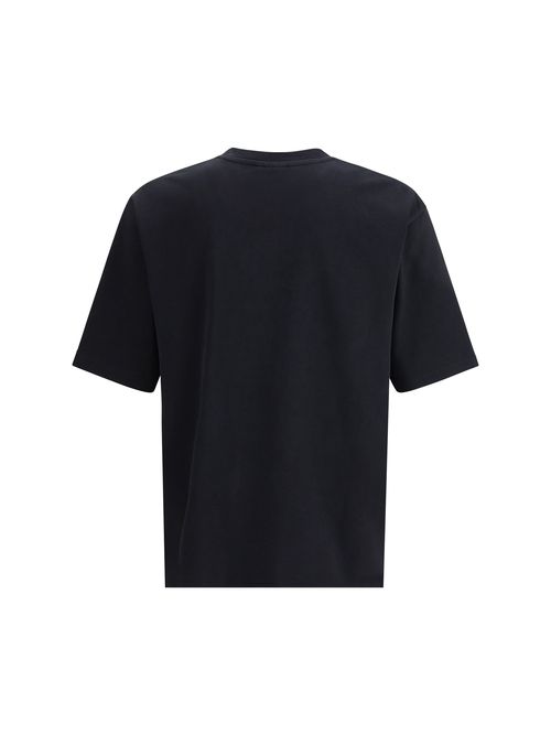 Monkey Graphic Cotton T-Shirt — Black