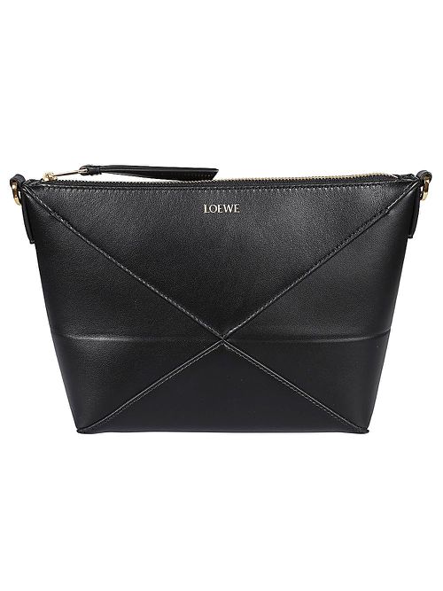 Puzzle Fold Leather Pouch
