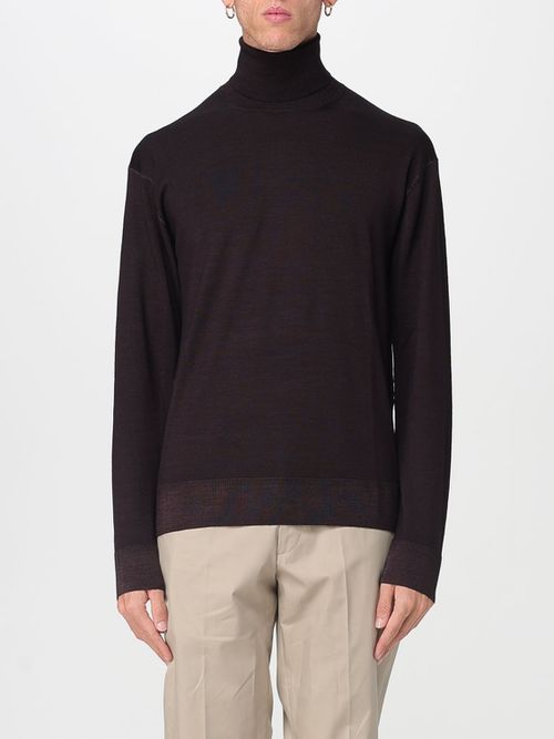 Polo Shirt Men color Brown