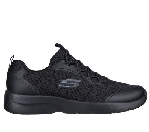 Skechers Women's Dynamight 2.0 - Social Orbit Sneaker in Slate, 5 | Textile/Synthetic, Vegan, Machine Washable