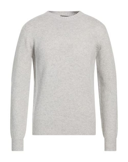Man Sweater Light grey Size 38 Wool, Cashmere