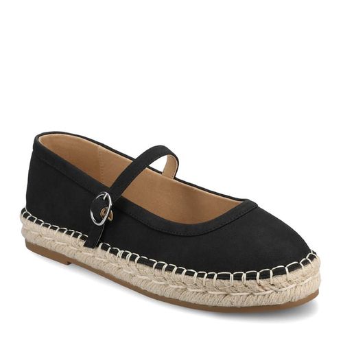 Women's Kenzie Espadrille Mary Jane Sandals (Black)