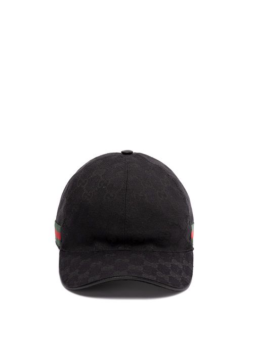 `Original Gg Canvas` Baseball Hat With `Web`