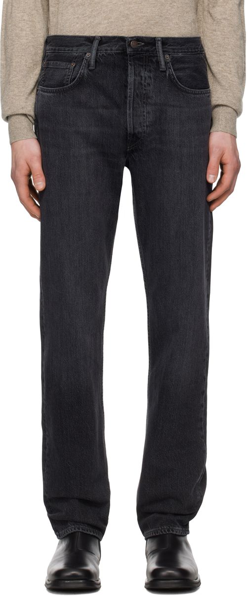 Acne Studios Black Regular Fit 1996 Jeans