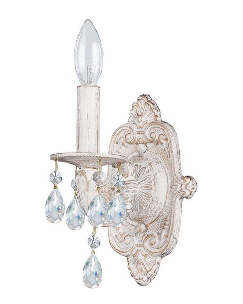 1-Light Paris Market Sconce Swarovski Strass Crytal
