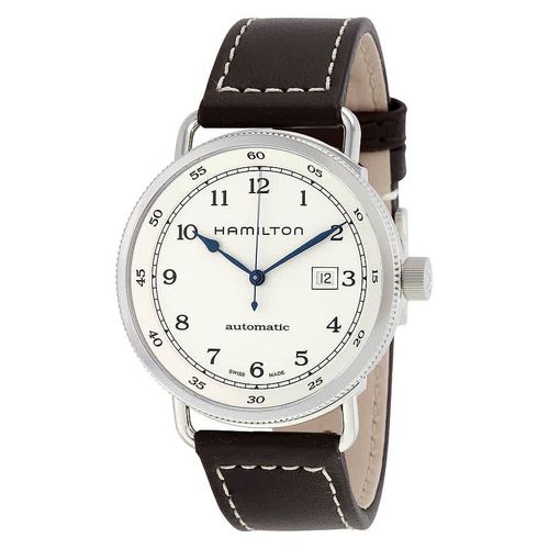 Khaki Navy Pioneer Automatic Silver Dial Mens Watch H77715553