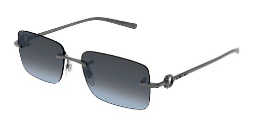 Gucci GG1703S 006 Men's Sunglasses Gunmetal Size 55