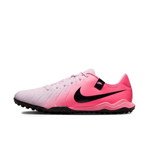 Nike Tiempo Legend 10 Academy Turf Low-Top Soccer Shoes (DV4342-601, Pink Foam/Black)