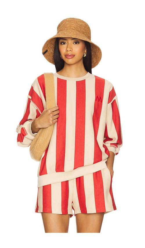 Maude Club SWEATSHIRT SCOUT in Red. Größe XL. Also in L, M