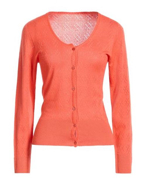 Woman Cardigan Orange Size 1 Cashmere