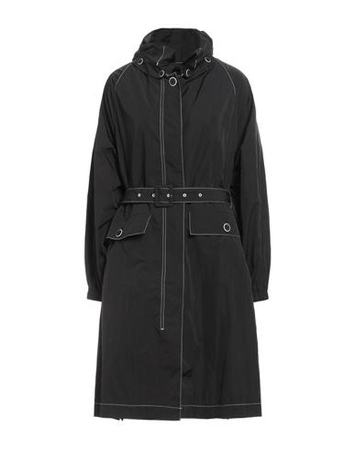 Woman Overcoat & Trench Coat Black Size 10 Polyamide