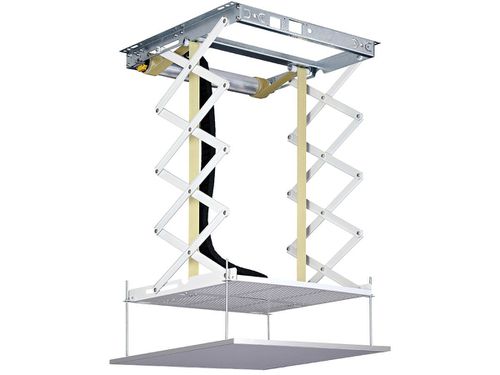 Commercial Series Hidden Motorized Recessed Ceiling Projector Lift Mount (Max 44 lbs.)
