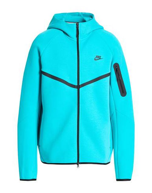 Man Sweatshirt Turquoise Size L Cotton, Recycled polyester