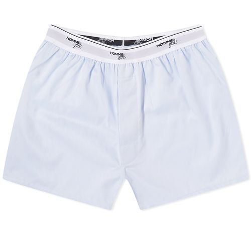 Women's Boxer Shorts in Chambray Blue