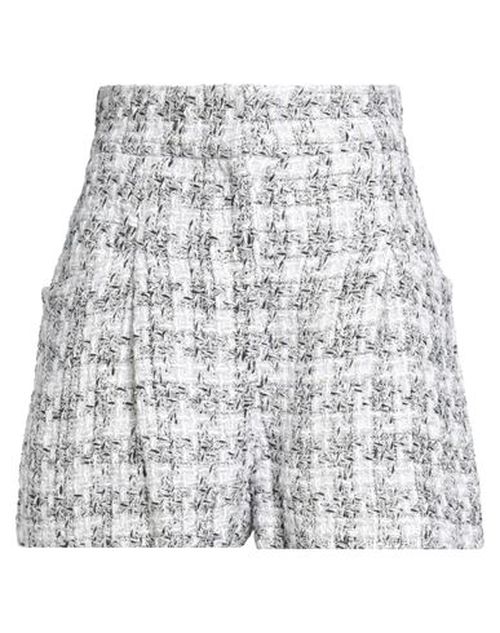 Woman Shorts & Bermuda Shorts Off white Size 6 Cotton, Polyester, Acrylic, Polyamide, Metallic fiber
