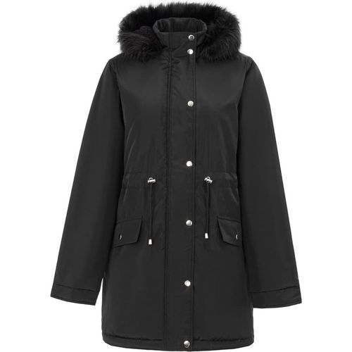 Miso Womens Parka Ladies Jacket in Black