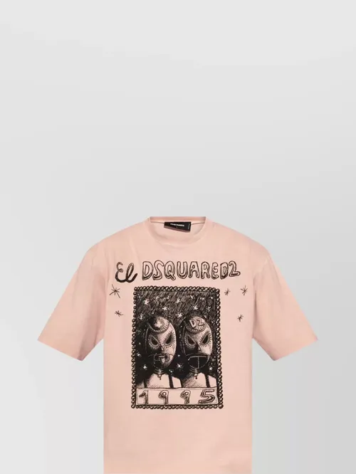 Dsquared2 - crew neck graphic print front