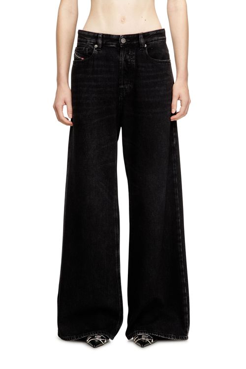Relaxed Jeans - 1996 D-Sire - Jeans - Woman - Black