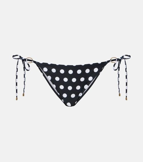 Alex polka-dot bikini bottoms