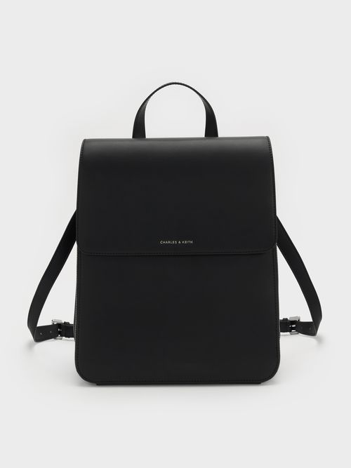Charles & Keith - Octavia Front-Flap Backpack