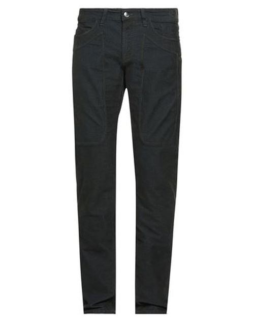 Man Pants Midnight blue Size 36 Cotton, Polyester, Elastane