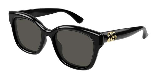 Gucci GG1830SK Asian Fit 001 Women’s Sunglasses Black Size 55