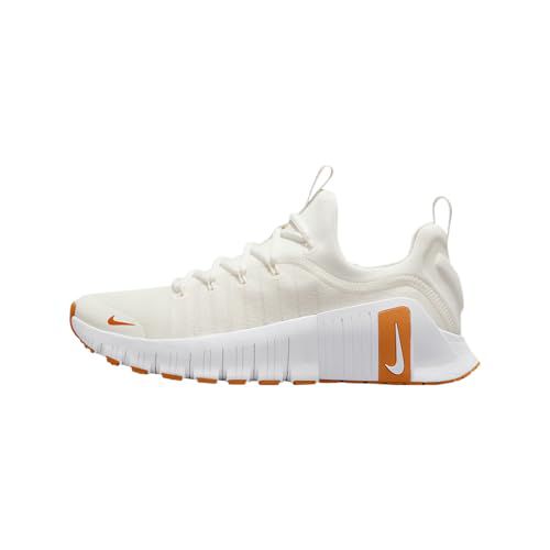 Nike Free Metcon 6 Women's Workout Shoes (FJ7126-103, Sail/White/Monarch)