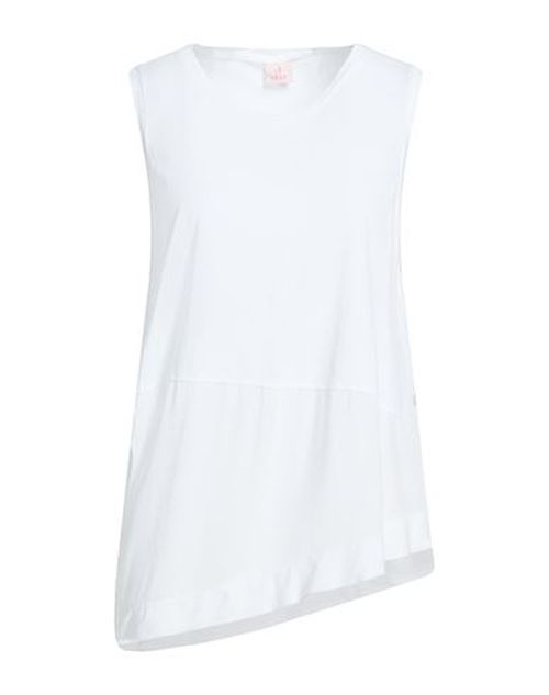 Woman Top White Size M Cotton