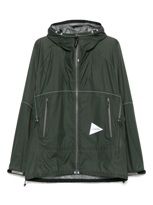 And Wander ripstop jacket - Green