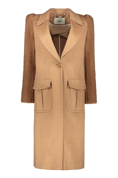 펜디 여성 Camelwool Coat FF8565A5FW_F0QU5