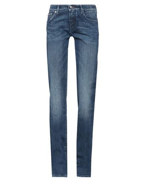 Jacob Cohёn Woman Jeans Blue Size 26 Cotton, Polyurethane