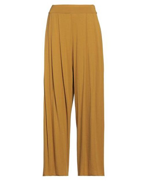 Labo. art Woman Pants Mustard Size 0 Cotton, Elastane
