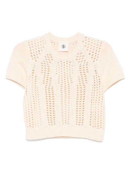 Open-knit sweater - Neutrals