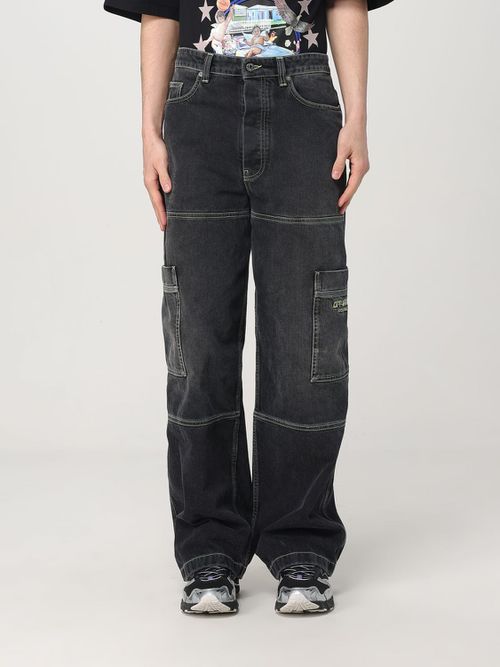 Jeans OFF-WHITE Men color Black