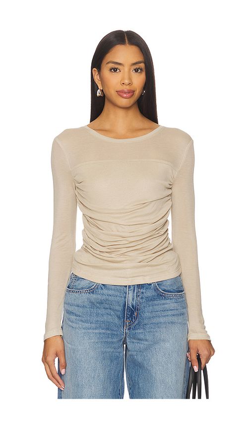 OSIS STUDIO Wendy Top in Beige. - S also in