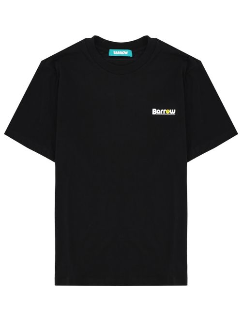 Black Logo Crew Neck T-Shirt