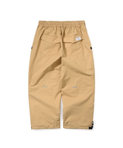 Arc Logo Super Wide Ventilation Pants Beige