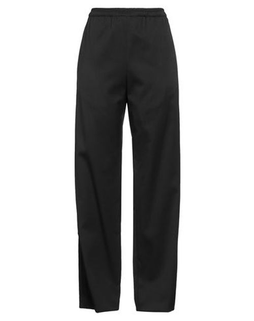 Woman Pants Black Size 4 Polyester, Virgin Wool, Elastane