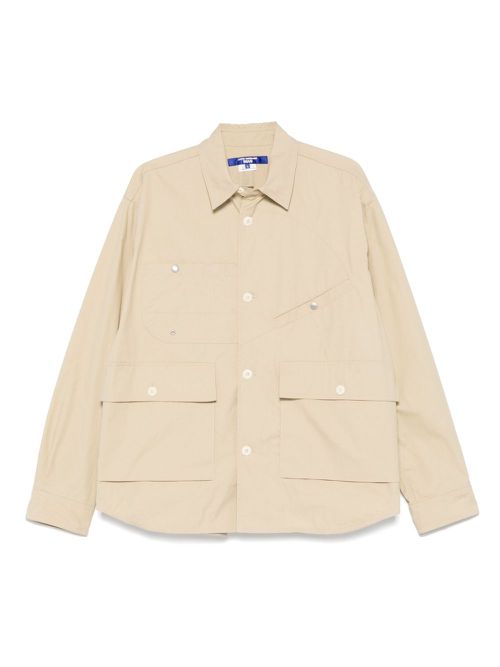 Junya Watanabe MAN cotton shirt jacket - Neutrals