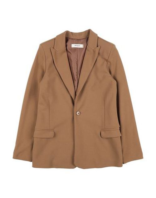 Girl Kid Girl Blazer Camel Size 12 Polyester, Elastane