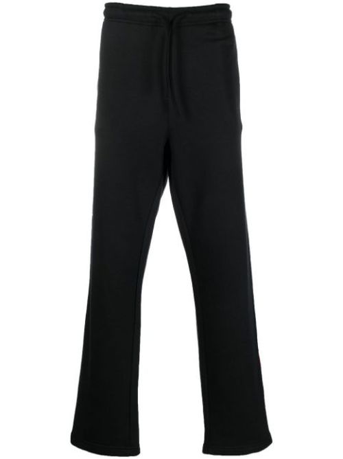 Logo-patch track pants