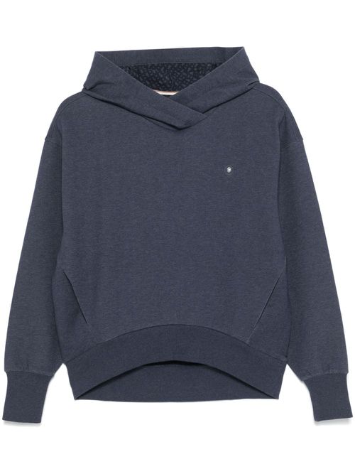 Mélange hoodie - Blue