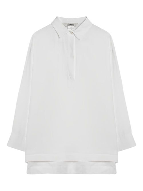 Linen blouse - White