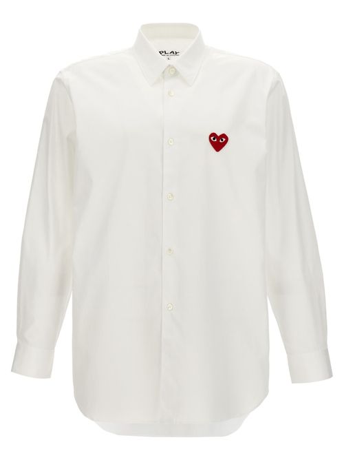 White Regular Logo Shirt