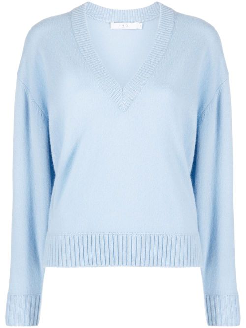 Izie V-neck jumper - Blue
