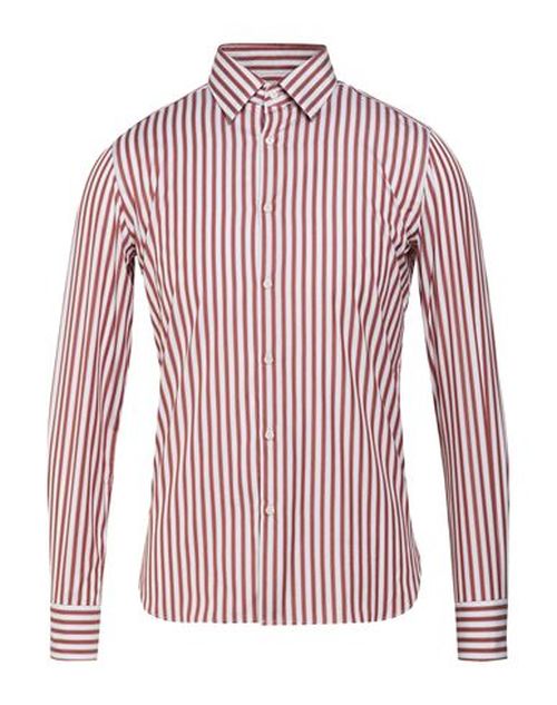 Man Shirt Brick Size 15 Cotton