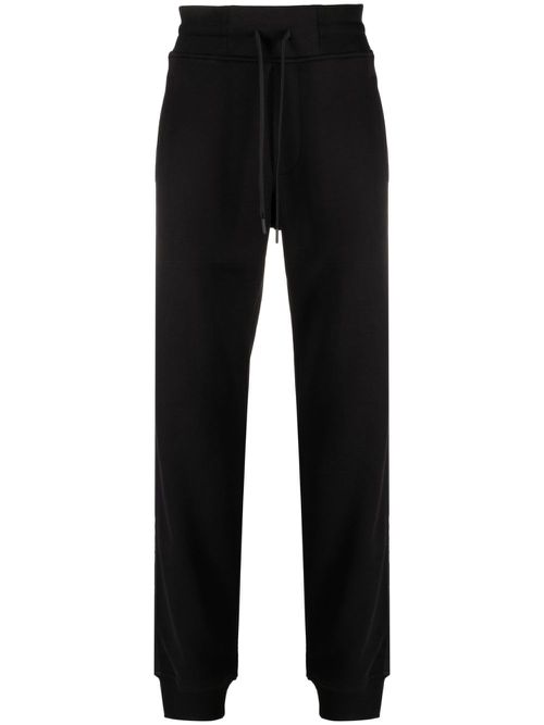 Logo-tape track pants - Black
